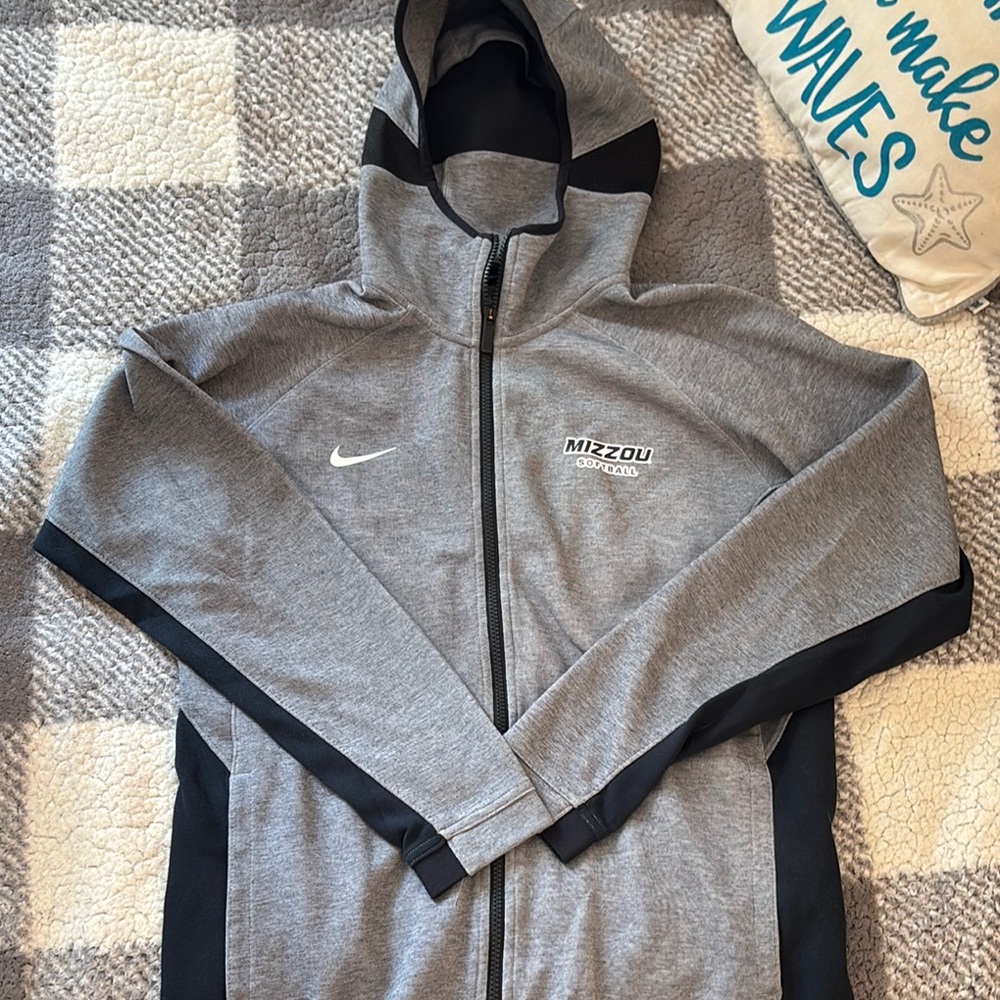 Nike Gray and Black Performance Jacket